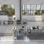 linha automática de processamento de manteiga de amendoim