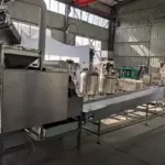 Linha comercial de manteiga de amendoim