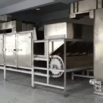 large scale peanut roasting system in factory