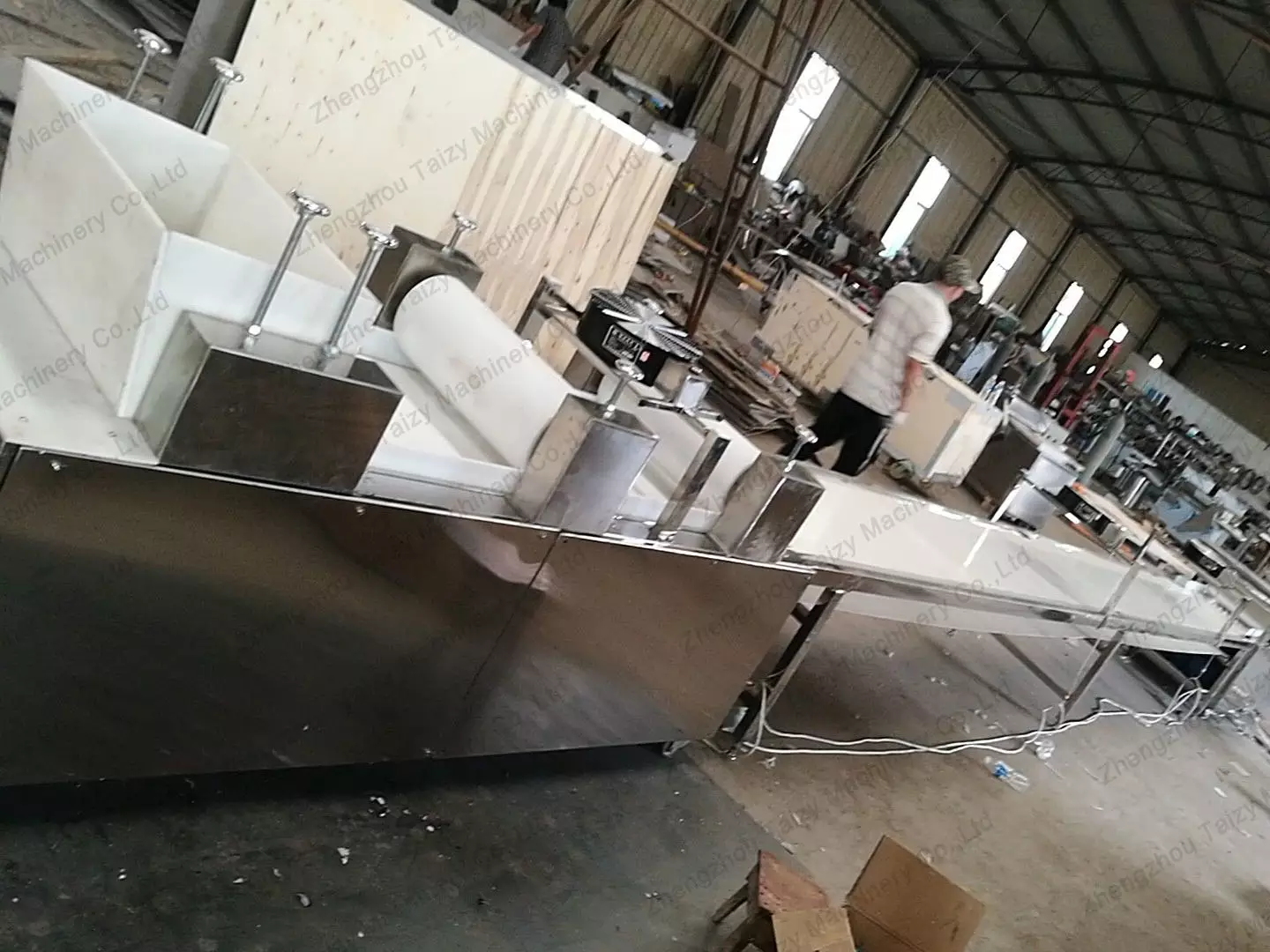 Cambodian Customer Orders a Sugar Coated Peanut Production Line