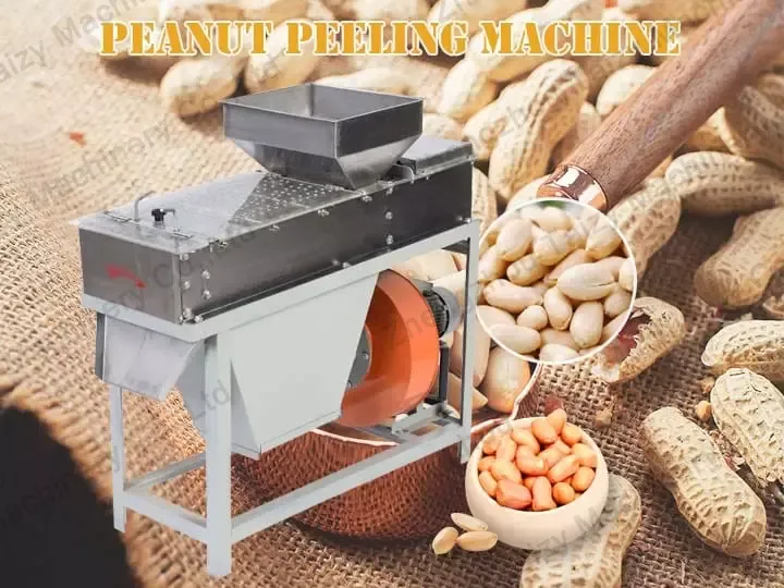 peanut peeler machine