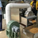 peanut peeler working process