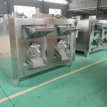 two oven roasted peanut machine