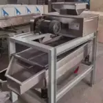 Máquina de esmagar nozes de rolo duplo