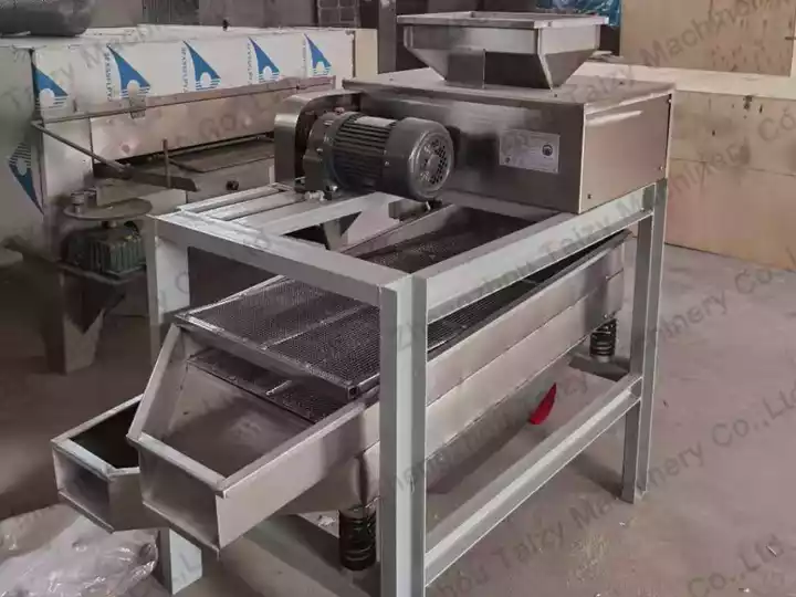 Máquina de esmagar amendoim | Triturador de nozes 8 Máquina de Esmagar Nozes de Rolo Duplo