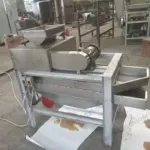 Máquina de corte de amendoim de rolo duplo