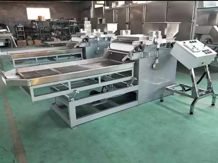 nut crushing machine in factory