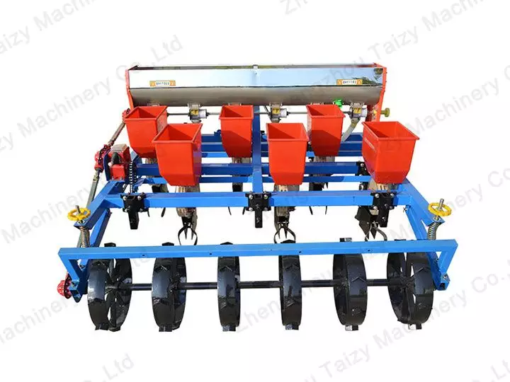 6 row groundnut planter