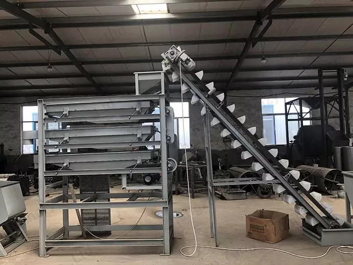 groundnut grader machine in factory