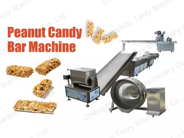 peanut candy bar machine