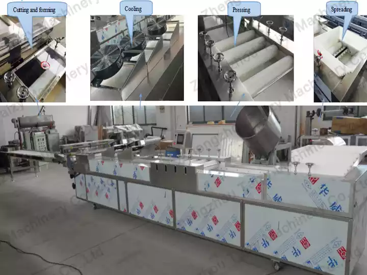 Erdnussbonbon-Formmaschine