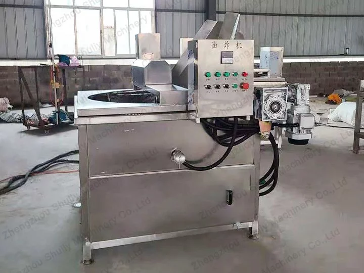 groundnut frying machine