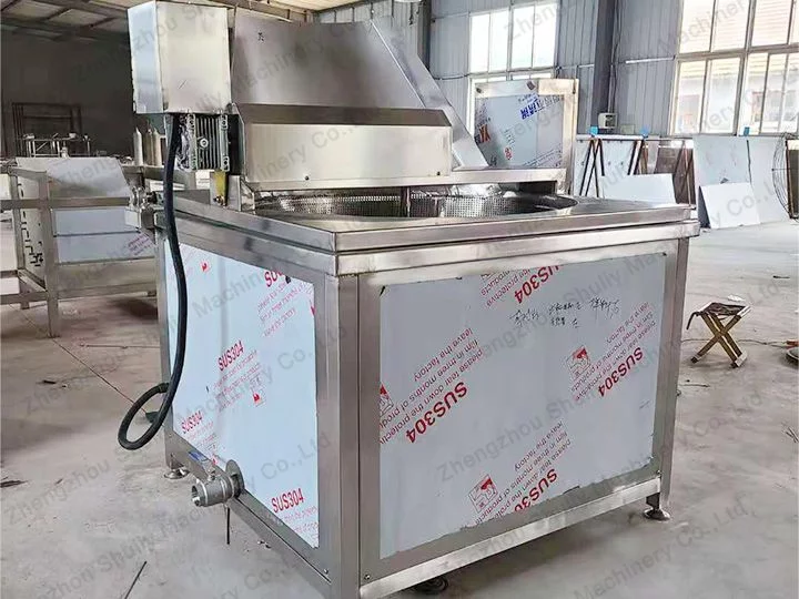 machine for frying groundnut