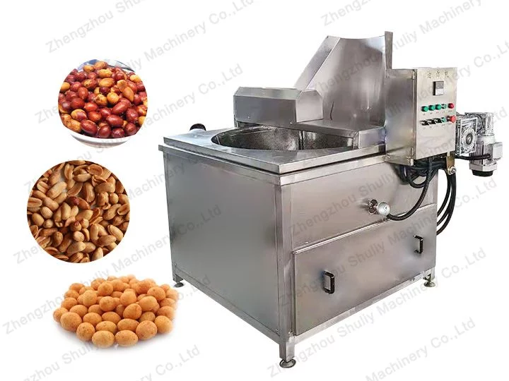 Groundnut Frying Machine for frying Peanuts, Potatoes, Meat