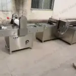 peanut brittle forming and cutting machine