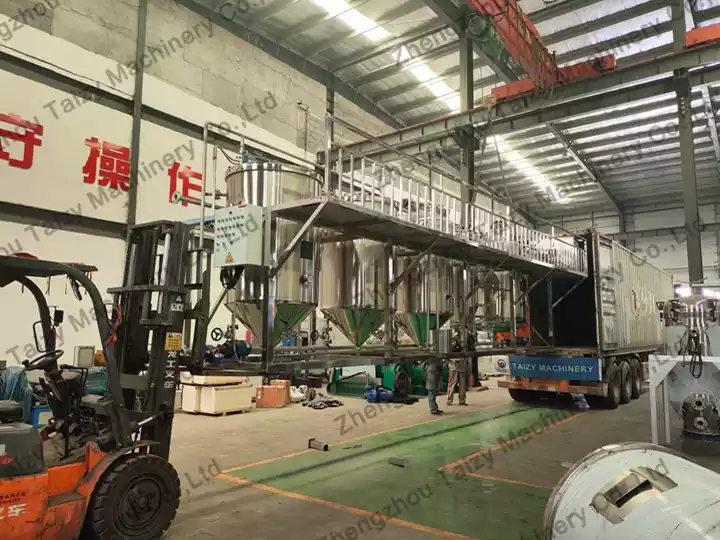 Peanut Oil Press Machines Delivery to Iran