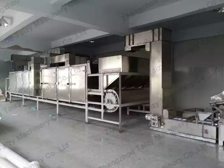 Continuous Peanut Roaster