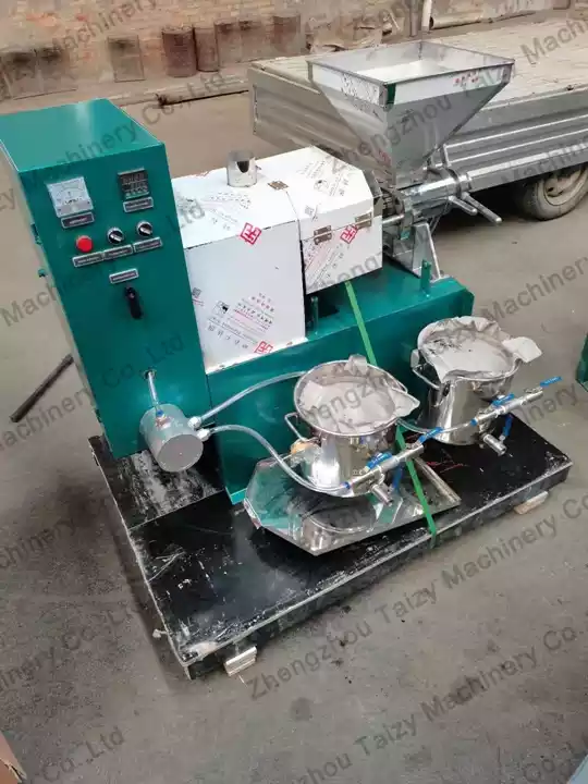 Proporcionando máquina de prensa de aceite de cacahuete con tornillo a Canadá 1 Máquina de extracción de aceite de cacahuete