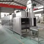 máquina tostadora de maní