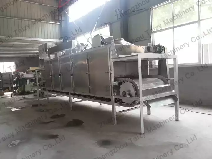 continuous nut roaster