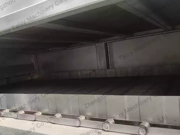 continuous peanut roasting machine