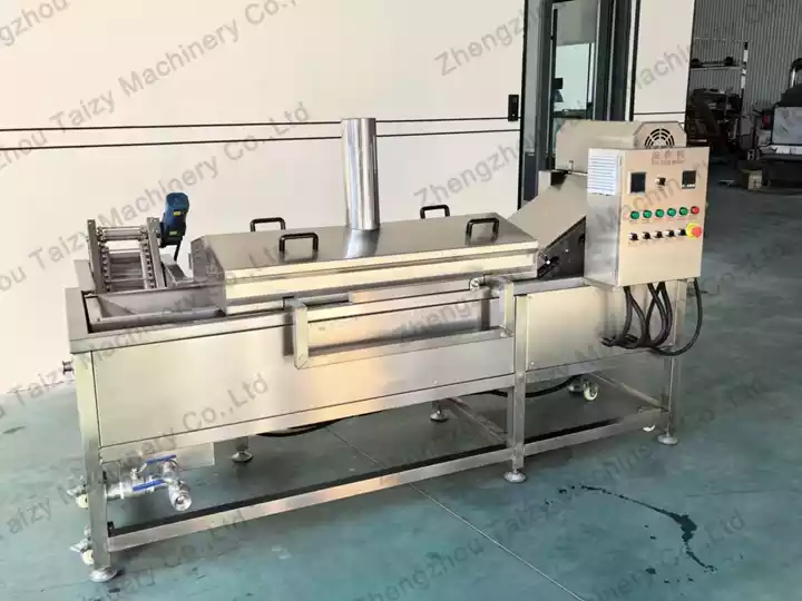 Peanut And Nut Deep Frying Machine Shipped To The Uk 3 Deep Frying Machine