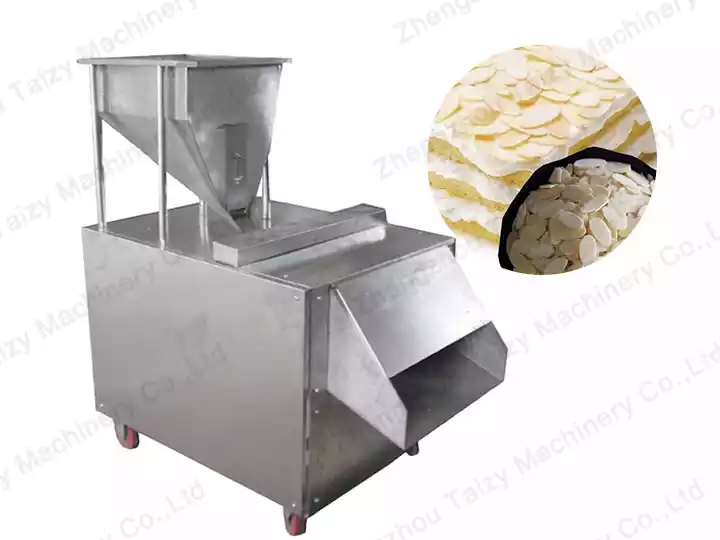 Automatic Almond Slicer | Wet Peanut Slicing Machine