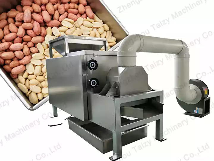 Peanut Peeling and Splitting Machine | Peanut Half Cutting Machine
