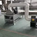 peanut peeler and half separator