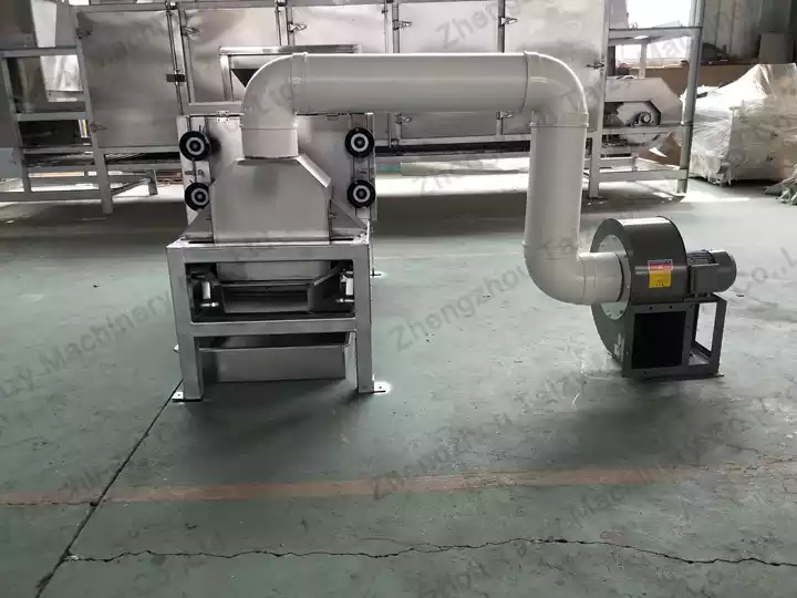 peanut peeling and splitting machine
