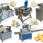 puffed rice crispy bar production line