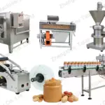 semi-automatic peanut butter production line