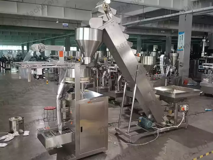 Rotary Pouch Packing Machine | Granule Filling And Sealing Machine 8 Automatic Granule Filling Machine