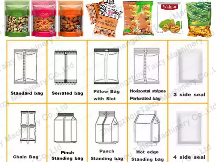 packing machine applications