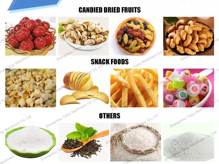 weigh filling sealing machine applications
