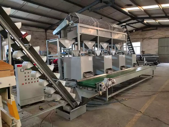 Ligne de production de noix de cajou