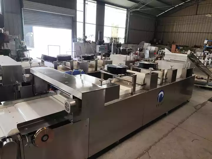 Ligne de traitement des barres de bonbons aux noix