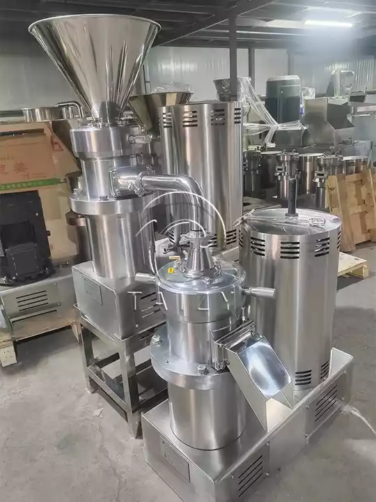Benefits Of Colloid Mill For Peanut Butter &Amp; Chili Sauce Production 3 Stainless Steel Colloid Mill