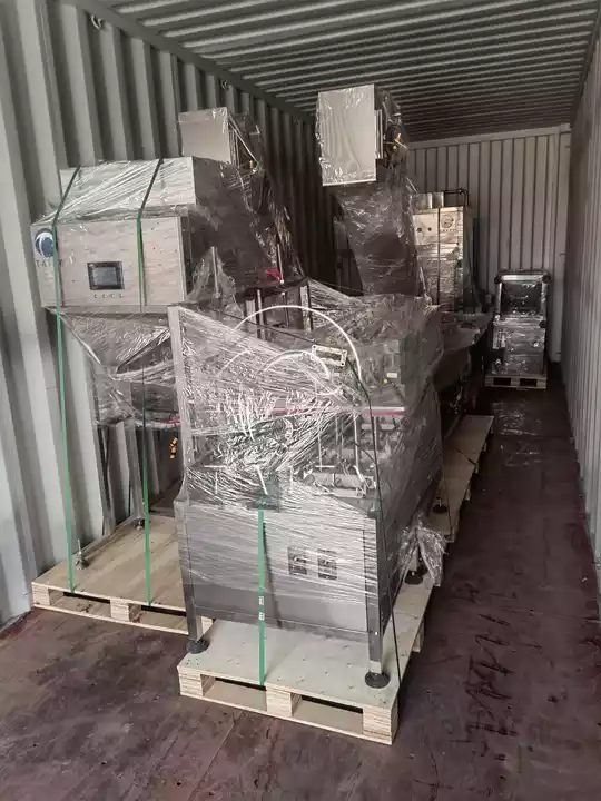 Custom Pistachio Butter Filling Line Shipped To Australia 1 Nut Butter Filling Machines Loading Site