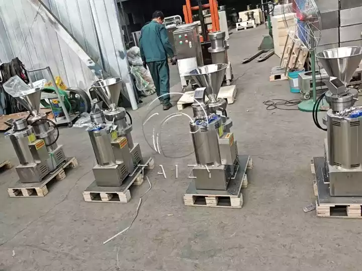 Complete Peanut Butter Making Line Exported To Ghana 2 Peanut Butter Making Line Machines For Sale