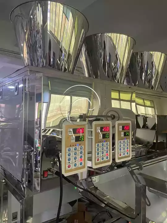 Weigher Pneumatic Packaging Machine Sold To Nigeria For Dried Herb 1 Weigher Pneumatic Packaging Machine