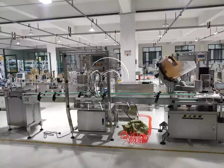Automatic Sauce Filling Production Line | Sesame Paste &Amp; Peanut Butter Bottling Line 4 Paste Filling Capping Labeling Line