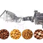 peach kernel badam cracking unit