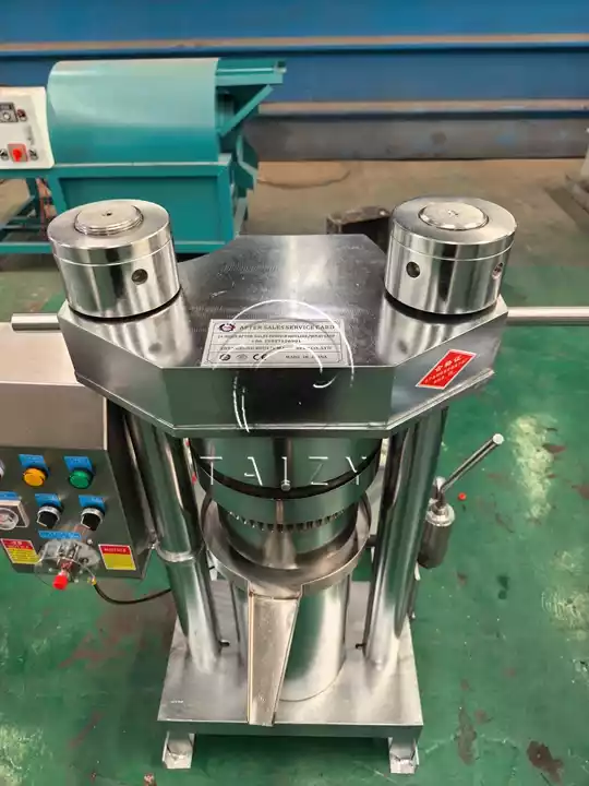 Cocoa Bean Colloid Mill &Amp; Hydraulic Oil Press Shipped To Drc 6 Stainless Steel Oil Press