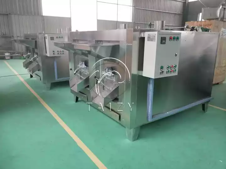 Drum-Type Peanut Roaster