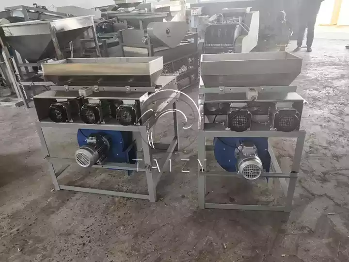 Dry Peanut Skin Remover Motor Side