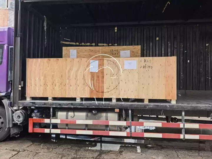Export Wooden Crate For Peanut Processing Machinery