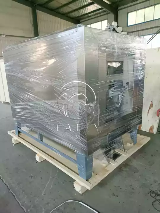 Electric Gas Dual Use Drum Peanut Roaster Shipped To Nigeria 1 Drum Peanut Roaster Wrapped For Shipment