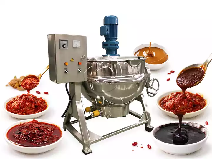 Planetary Mixing Jacketed Kettle | Automatic Sauce Frying Cooking Pot