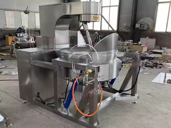 Planetary Mixing Jacketed Kettle | Automatic Sauce Frying Cooking Pot 1 Stainless Steel Cooking Kettle